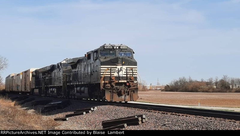 NS train tied down